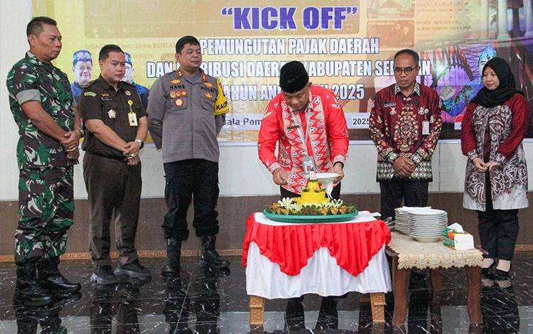 Kick Off Pemungutan Pajak dan Retribusi Daerah di Seruyan, Warga Diajak Aktif Dukung Pembangunan