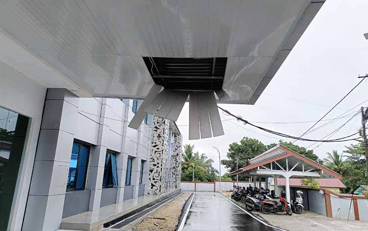 Plafon Kantor Bupati Barito Timur Kembali Jebol