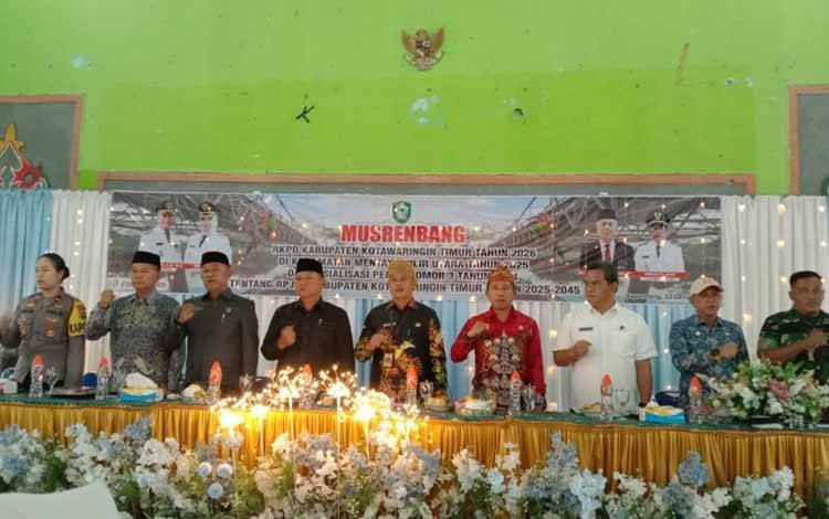 Musrenbang MHU Prioritaskan Sektor Ekonomi, Pendidikan, dan Infrastruktur