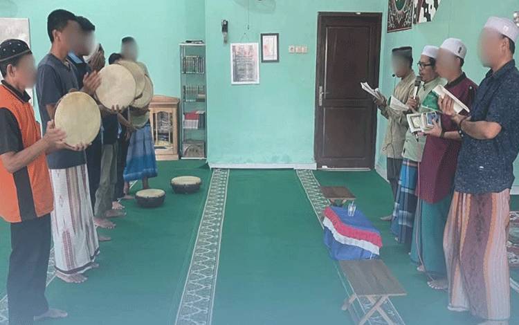 WBP Rutan Kuala Kapuas Semangat Ikuti Latihan Habsyi