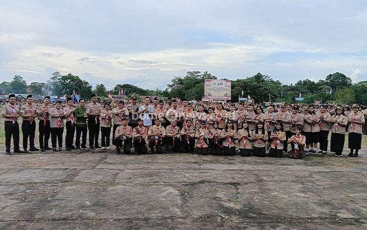 Kemah Pramuka Barito Timur Diikuti 788 Peserta