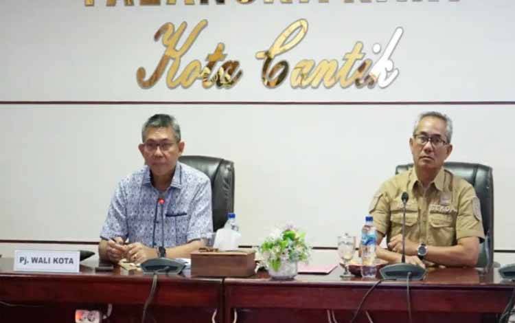 Pj Wali Kota Palangka Raya Minta Unsur Kecamatan Optimalkan Pelaksanaan Program Pemerintah
