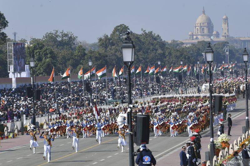 Kontingen Patriot Bangga Tuntaskan Misi Parade di Hari Republik India