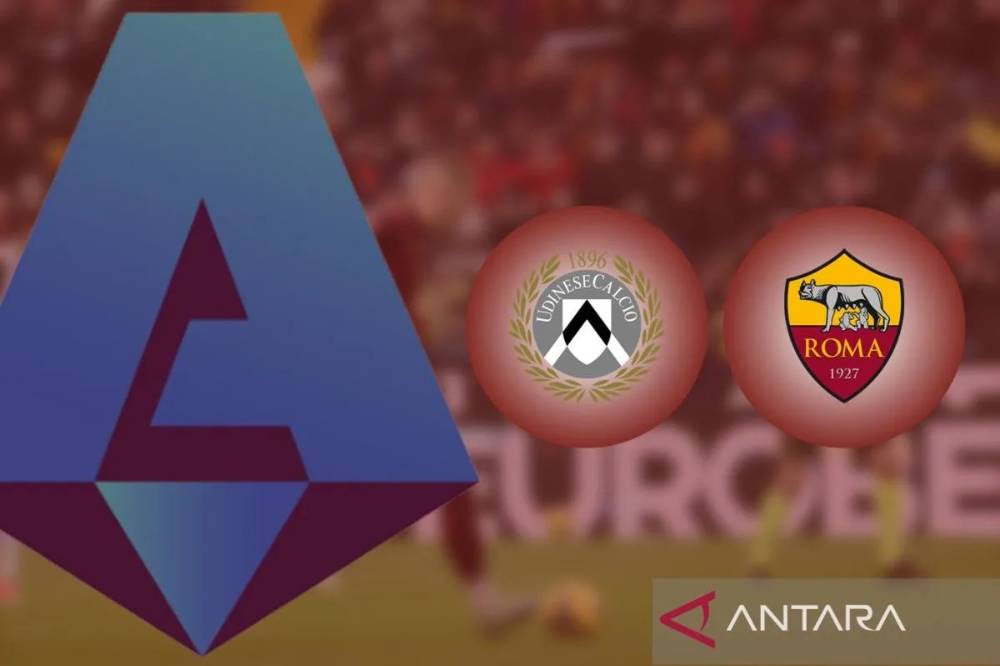 Ilustrasi pertandingan Liga Italia Serie A antara Udinese melawan AS Roma. (ANTARA/Gilang Galiartha)