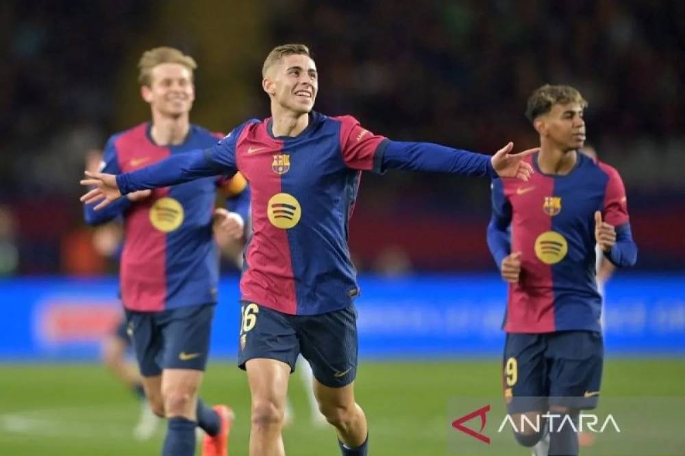 Barcelona Menang Telak 7-1 atas Valencia di Camp Nou