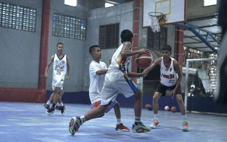 The Roots Basketball Academy Gelar Ajang Pencarian Bibit Atlet Basket Pangkalan Bun