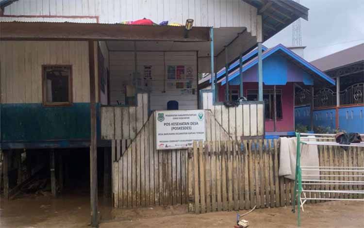 Poskesdes Barunang Juga Terdampak Banjir