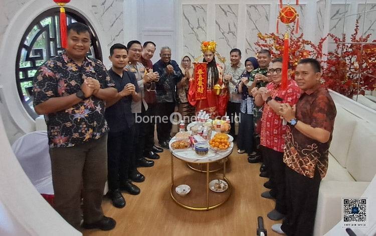 Forkopimda Kobar Bersilaturahmi ke Kediaman Tokoh Tionghoa di Momen Imlek