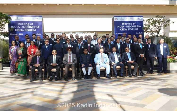 Ketum Kadin Sampaikan Hasil Forum CEO dan Bisnis RI-India ke Presiden