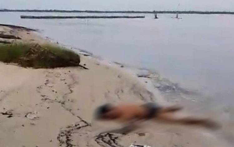 Jenazah Tanpa Identitas Ditemukan Terdampar di Pantai Tanjung Kubu