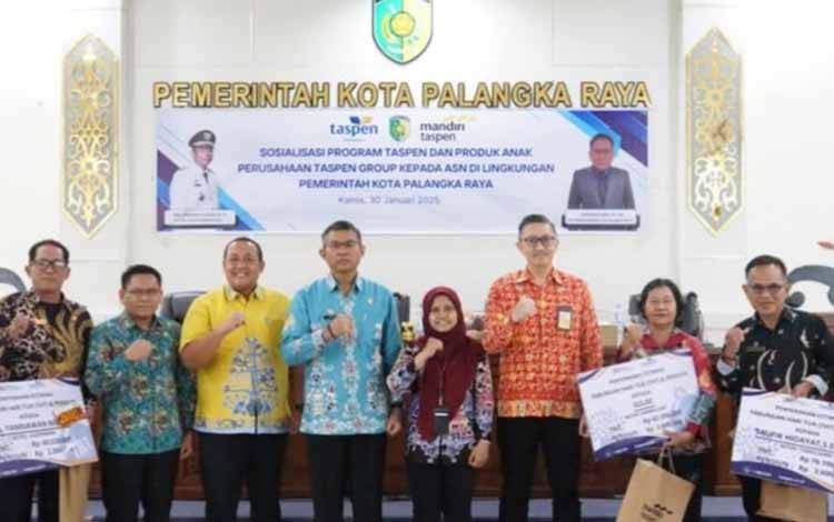 Pemko Palangka Raya Sosialisasikan Program TASPEN untuk ASN