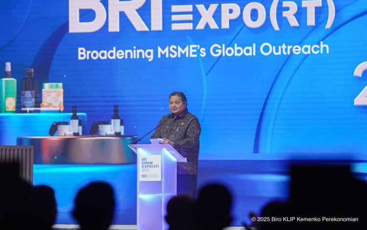Airlangga Tegaskan Komitmen Pemerintah Dorong UMKM Naik Kelas