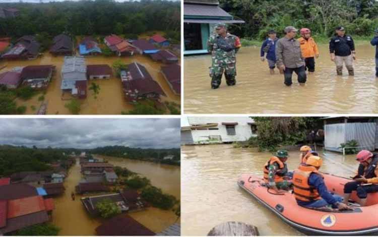 9.642 Jiwa Terdampak Banjir di Kapuas