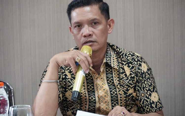 Kepala Dinas Komunikasi, Informatika, Statistik, dan Persandian Kota Palangka Raya, Saipullah. (FOTO: MC)?