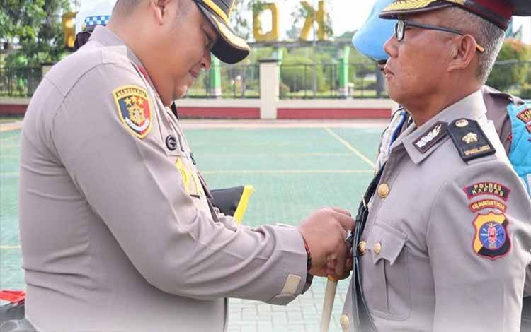 Kapolres Kapuas Pimpin Upacara Penyerahan Jabatan Kasikum
