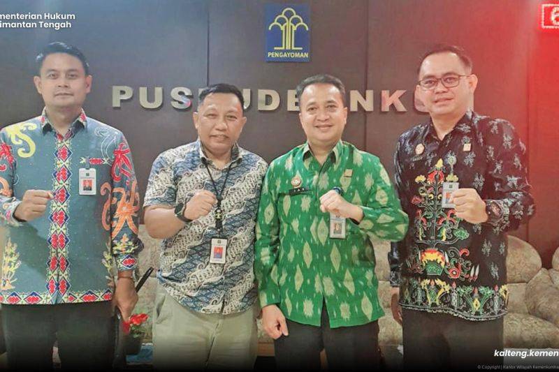 Kanwil Kemenkum Kalteng Perkuat Peran Kelurahan Sadar Hukum