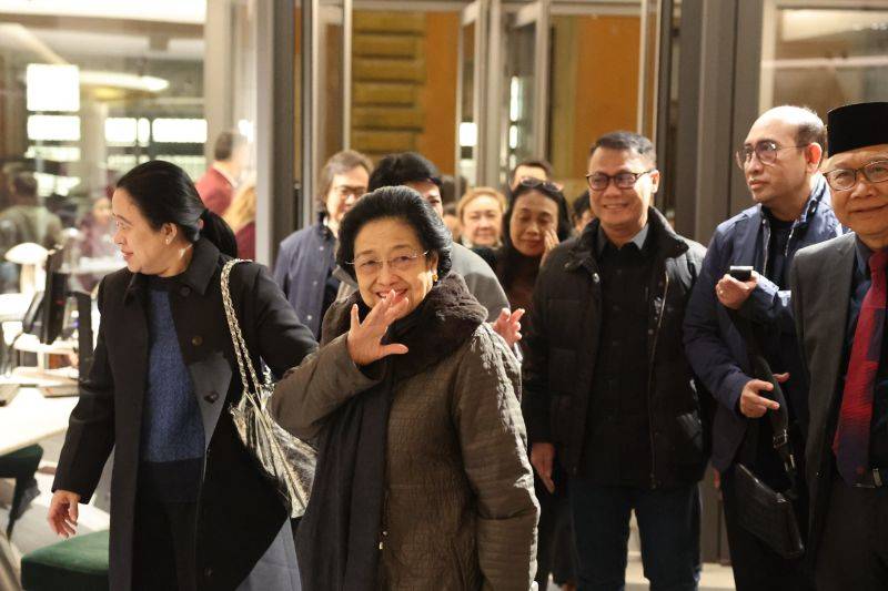 Megawati Tiba di Roma untuk Hadiri World Leaders Summit