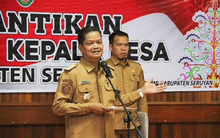 Pj Bupati Seruyan Ingatkan 38 Pj Kades untuk Segera Beradaptasi