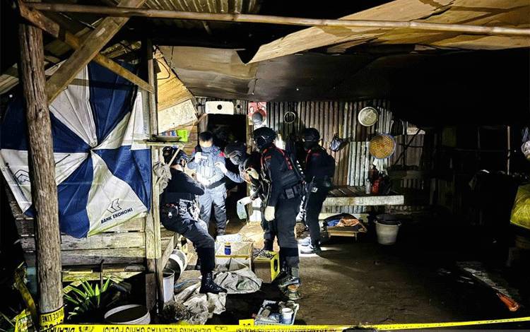 Polisi Tangkap Pelaku Ledakan Senter
