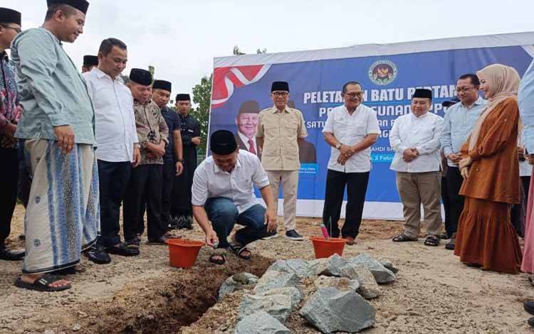 Ponpes Milik Mendes PDT Bangun Dapur MBG Libatkan Ahli Gizi