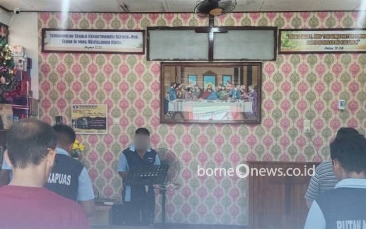 Lantunkan Doa dan Pujian, WBP Rutan Kuala Kapuas Ikuti Ibadah Mandiri