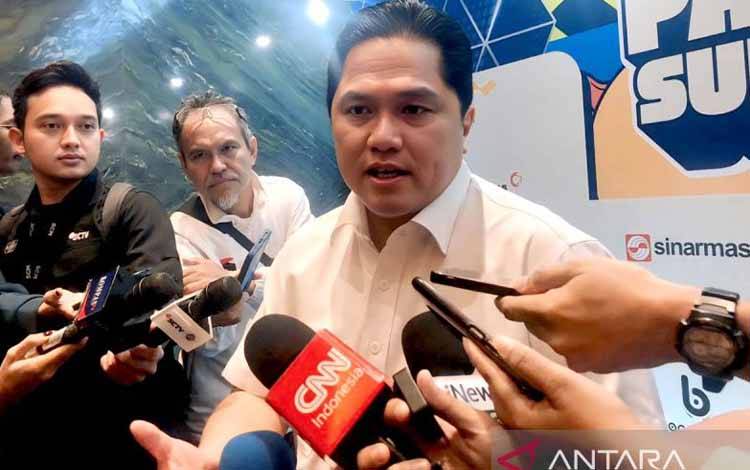 Erick Tegaskan Komitmen untuk Tingkatkan Kualitas Kompetisi Liga 2