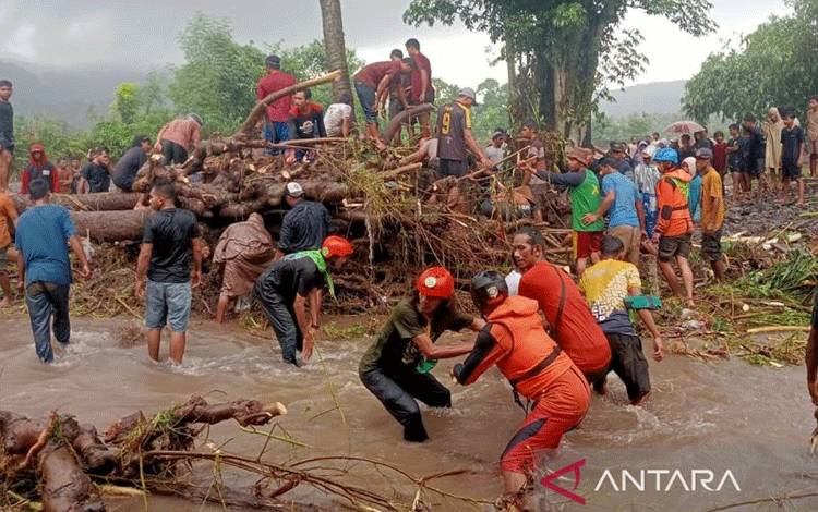 Satu Lagi Korban Banjir Bima Ditemukan dan Lima Masih Hilang