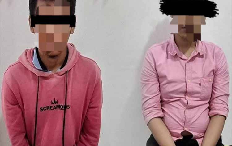2 Pemuda Diamankan Satresnarkoba Polres Kapuas karena Sabu