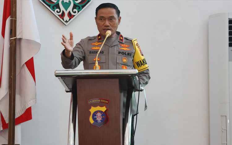 Wakapolda Kalteng Tekankan Kedisiplinan Personel dan Hindari Pelanggaran