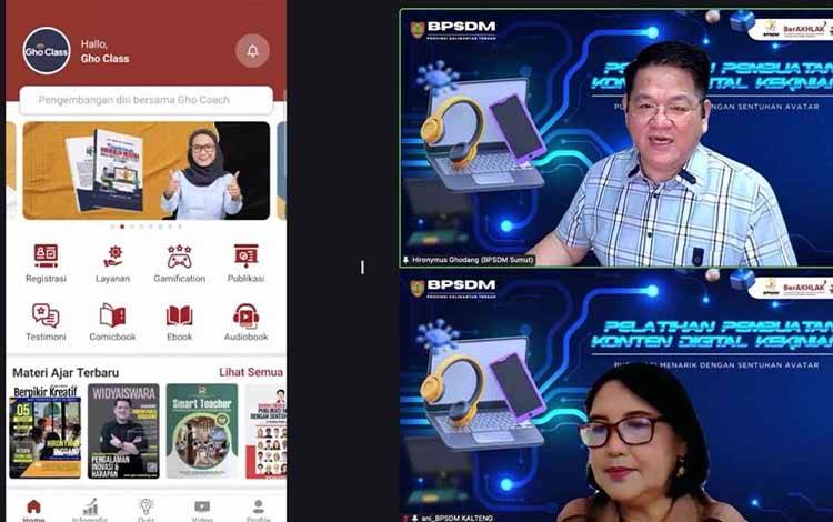 ASN Kalteng Dibekali Kemampuan Konten Digital