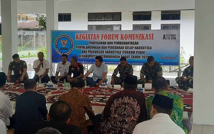 Pemkab Kobar menggelar ForkomP4GN di Pendopo Rumah Jabatan Bupati Kobar.