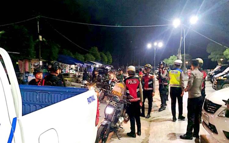 Polres Barito Utara Gelar Patroli Cipkon di Enam Lokasi Strategis Jelang Putusan MK