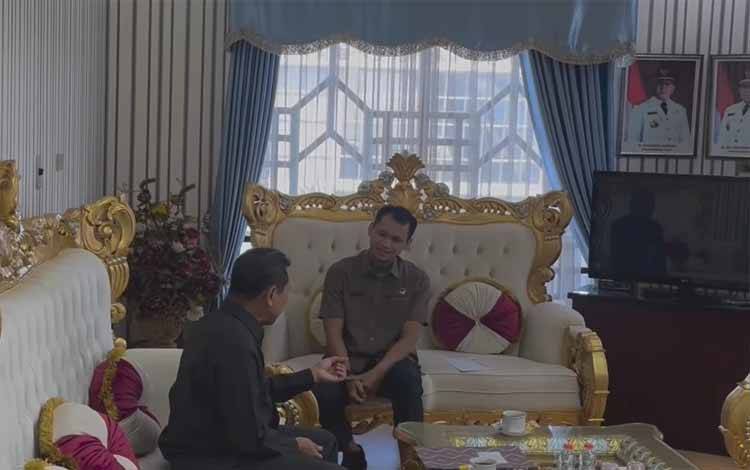 Wakil Ketua II DPRD Kalteng Terima Kunjungan Hakim Tinggi Pengadilan Tinggi Palangka Raya