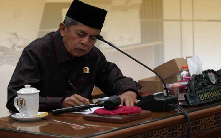 Ketua Komisi I DPRD Kalteng Ingatkan ASN Jaga Kedisiplinan