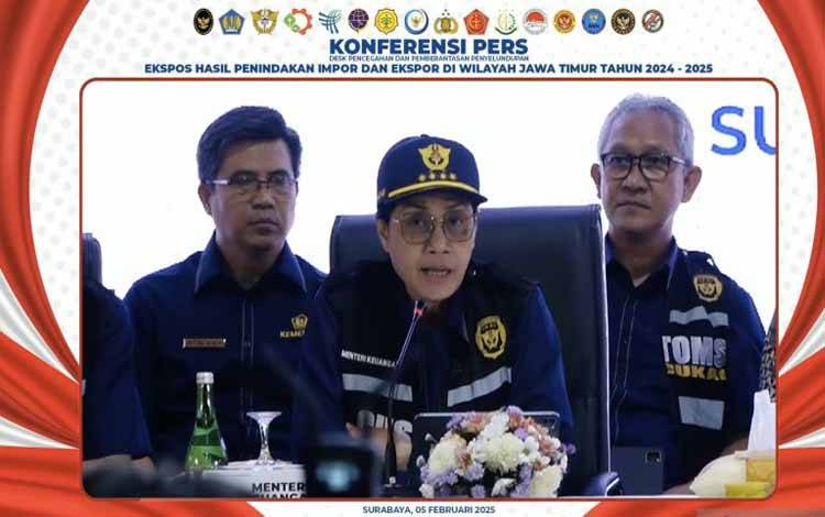 Pemerintah Gagalkan Barang Selundupan Rp4,06 Triliun
