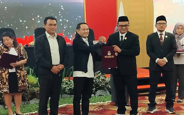 KPU Tetapkan Fairid Zaini Menjadi Wali Kota Palangka Raya 2025-2030
