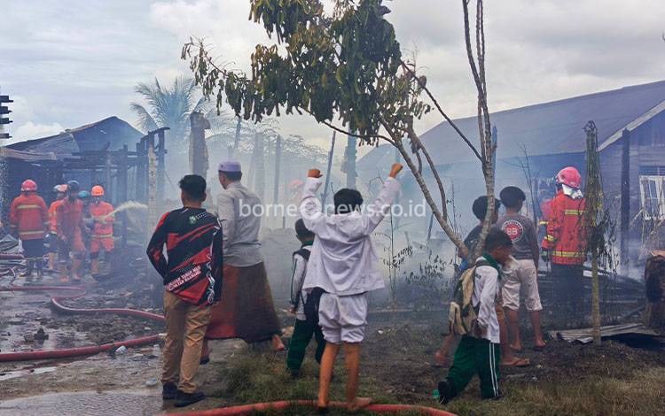 Kecamatan Mentawa Baru Ketapang Catat Kasus Kebakaran Tertinggi di Kotim Tahun 2024