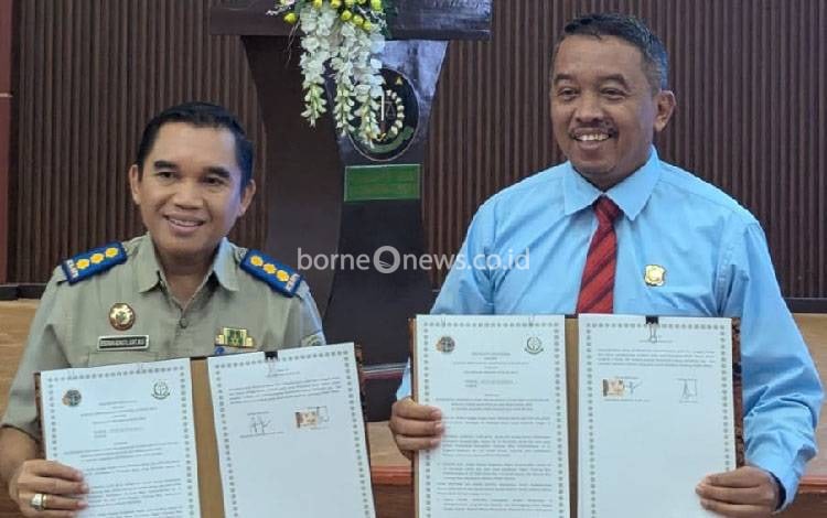 Kantor Pertanahan Gunung Mas Taken MoU dengan Kejaksaan Negeri