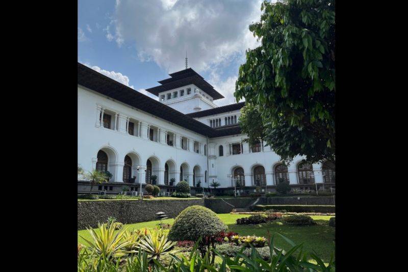 Gedung Sate, Bandung, pusat pemerintahan Provinsi Jawa Barat. (ANTARA/Istimewa)