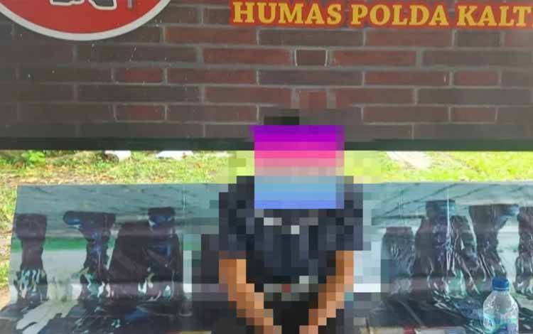 Nekat Congkel Jendela Kos Mantan Pacar, Seorang Pria dibina Tim Virtual Police Polda Kalteng