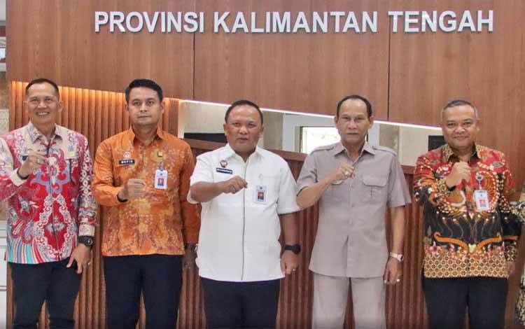 Ketua DPRD Kalteng Terima Kunjungan Kakanwil Kemenkum