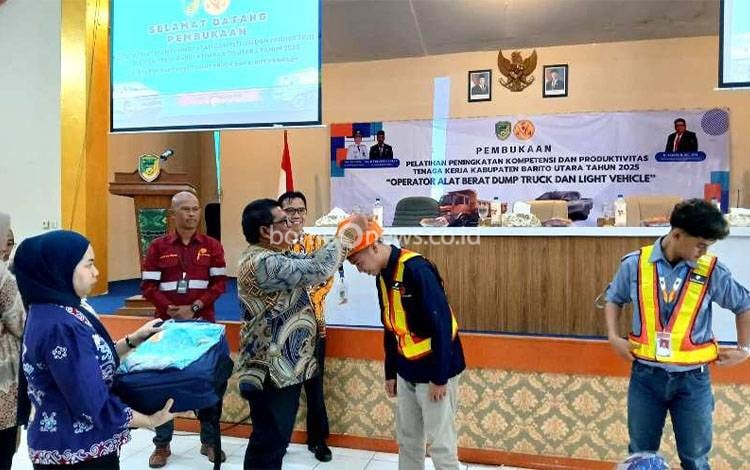 Barito Utara Gelar Peningkatan Kompetensi Tenaga Kerja Operator Alat Berat di Tabalong