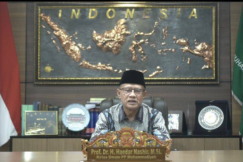 Ketua Umum Pimpinan Pusat Muhammadiyah Haedar Nashir. ANTARA/HO-PP Muhammadiyah