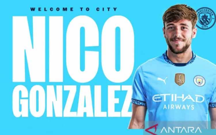 Debut Nico Gonzalez Bersama Manchester City Dirusak Cedera