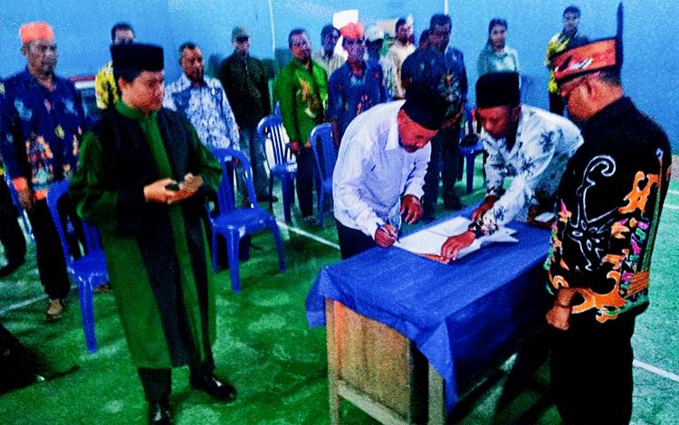 PAW Anggota BPD Desa Pulau Mambulau Dilantik