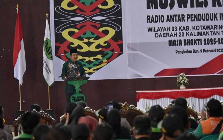Budi Santosa Hadiri Muswilub RAPI Wilayah 03 Kabupaten Kobar