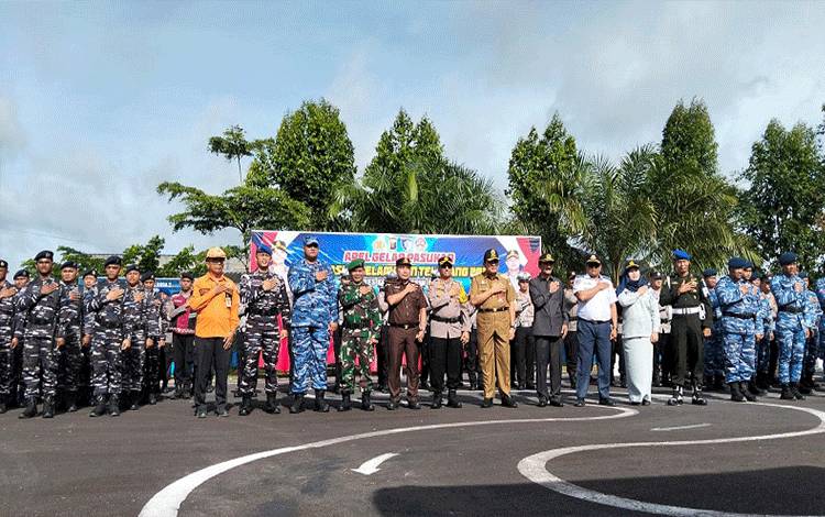 Polres Kobar Gelar Apel Operasi Keselamatan Telabang 2025, Fokus Tertib Lalu Lintas Jelang Ramadan