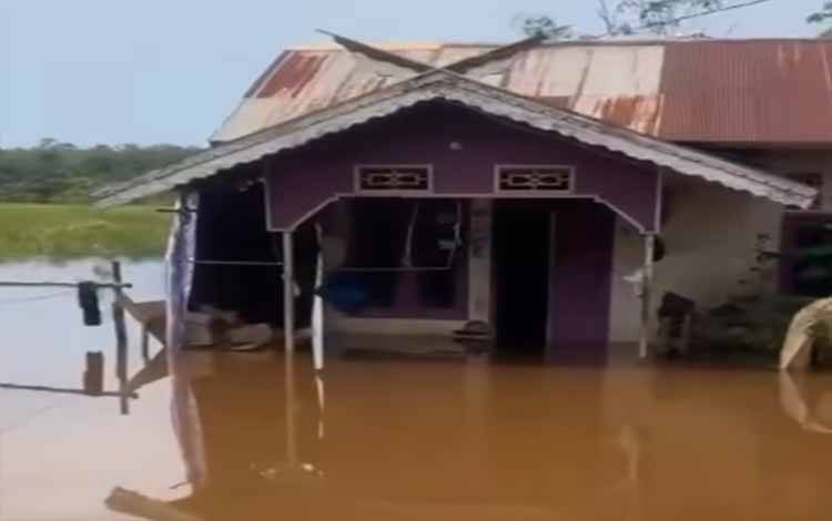 Kerusakan Ekosistem Sungai Jadi Biang Keladi Banjir di Kotim, BPBD Imbau Warga Waspada