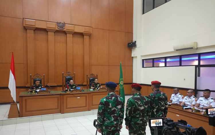 3 Personel TNI AL Didakwa Menadah pada Kasus Penembakan Bos Rental
