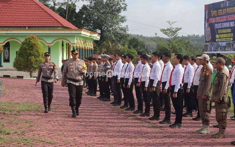 Polres Gunung Mas Gelar Operasi Keselamatan Telabang 2025 Tingkatkan Disiplin Berlalu Lintas